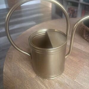 Hearth & Hand with Magnolia Brass metal watering garden accessorie.  1L